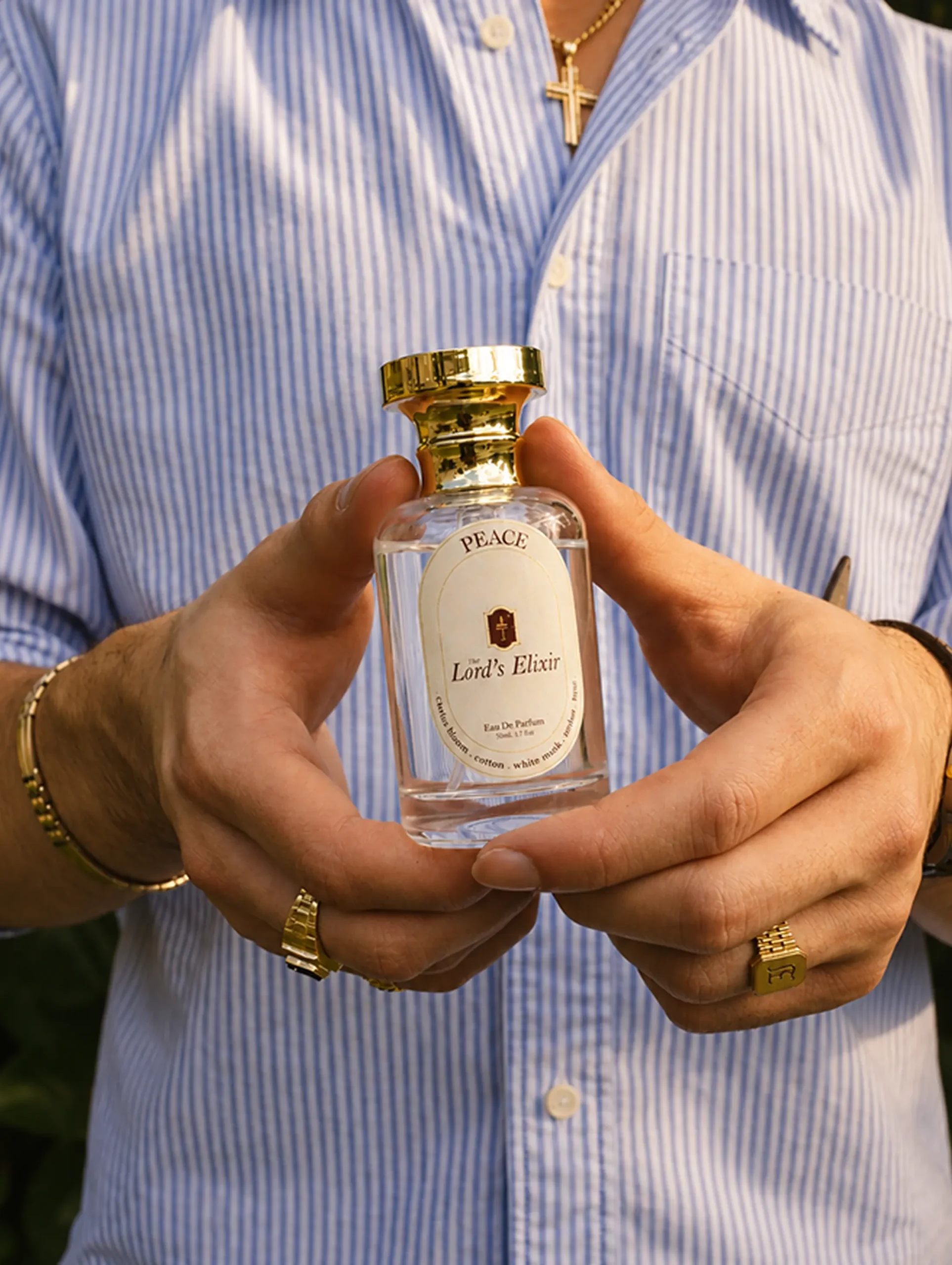 Elegant perfume in golden light 5 (1)