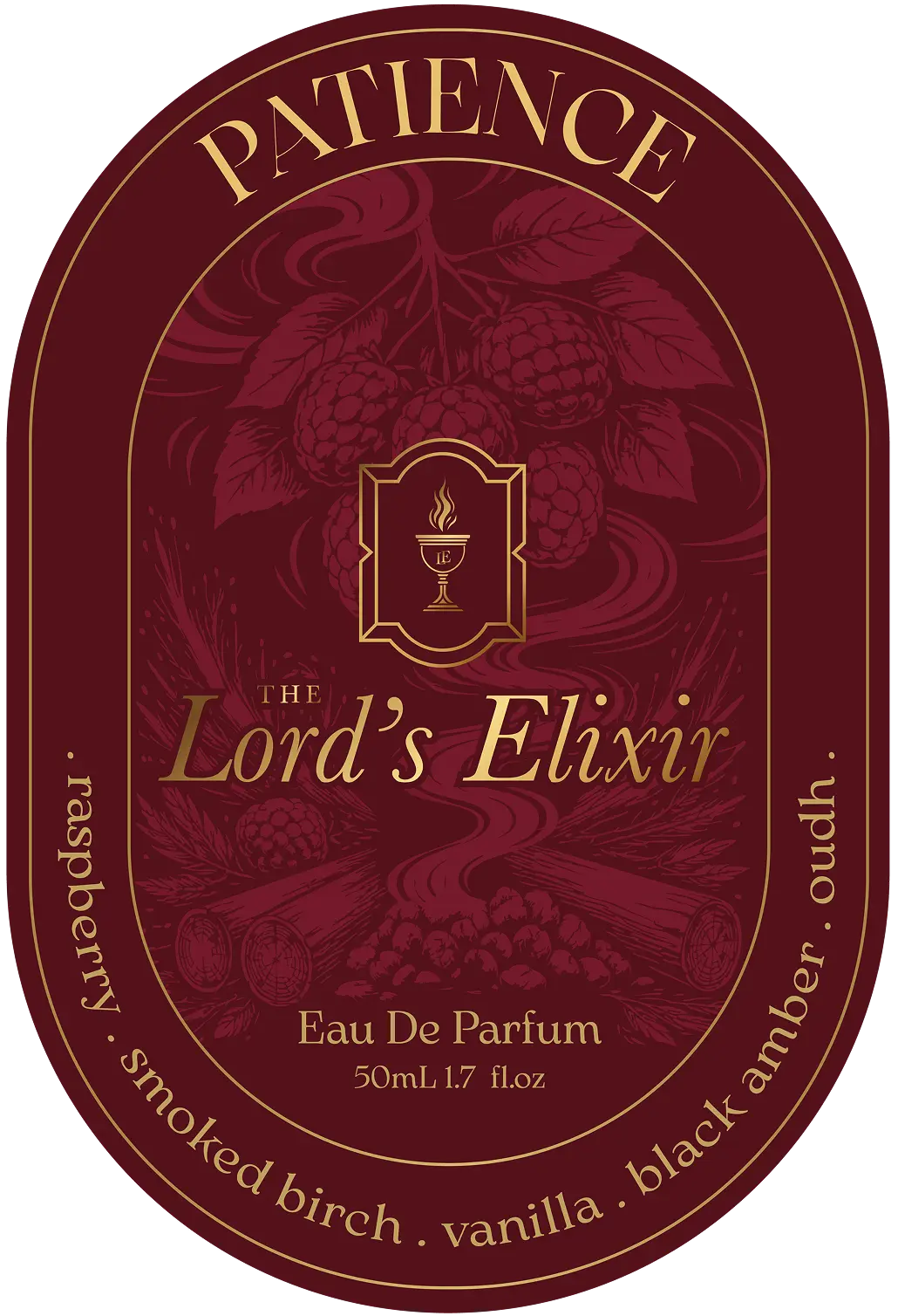 Lord's Elixir perfume bottle aroma notes